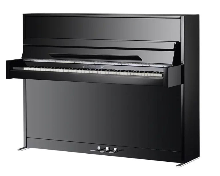 W 114 Modern Schwarz poliert