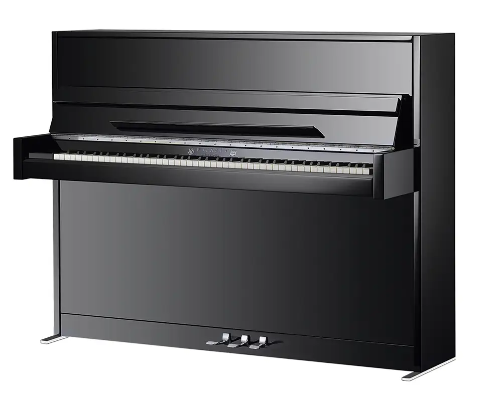 W 114 Modern Schwarz poliert