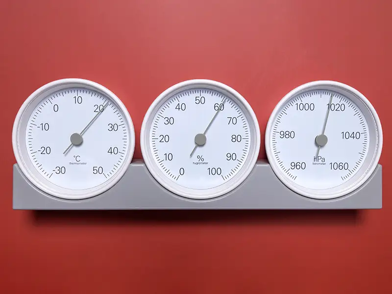 Werterhalt Pflege Luftfeuchte Hygrometer