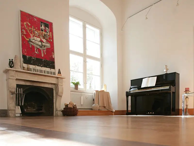 Werterhalt Pflege Standort Klavier Wohnung